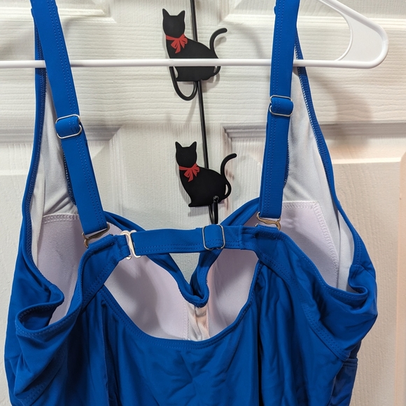 Royal Blue bathing suit, size 20W, NWT - Picture 4 of 6